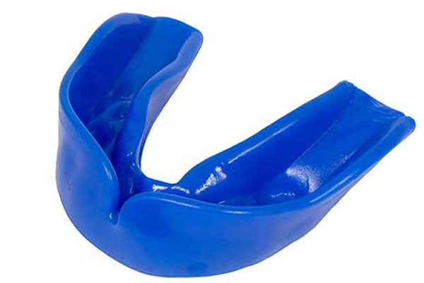 blue mouth guard