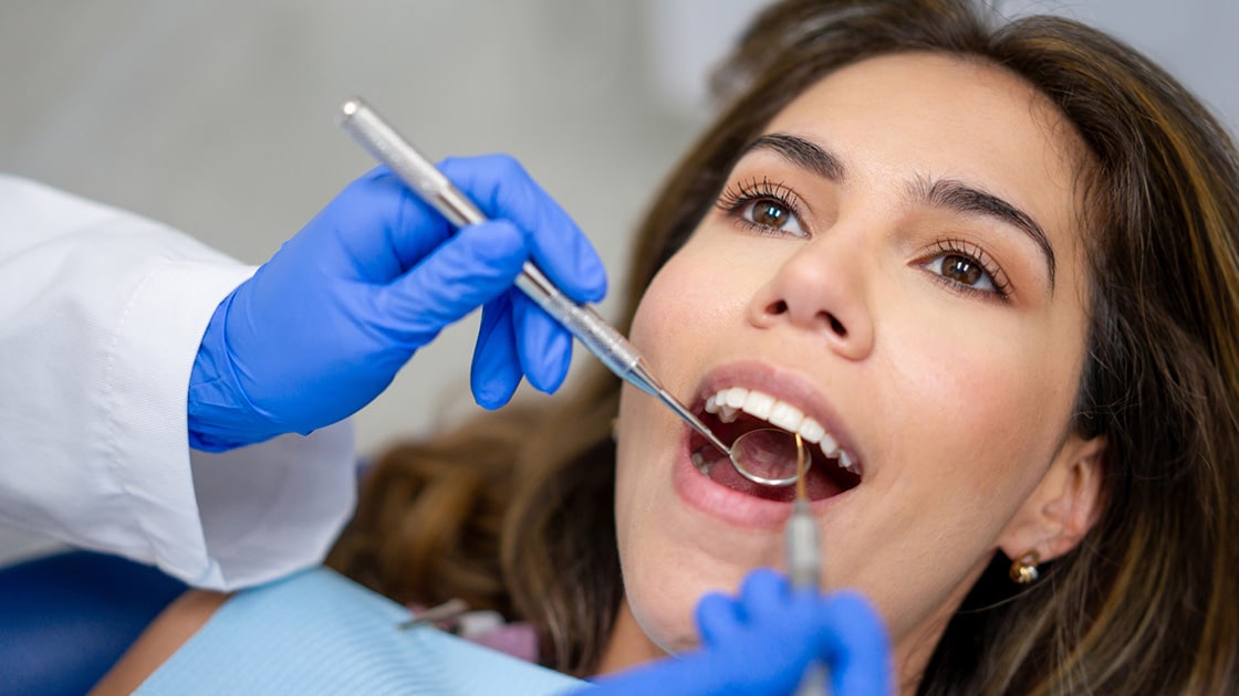 Dental Cleaning - Patient Have Dental Cleaning