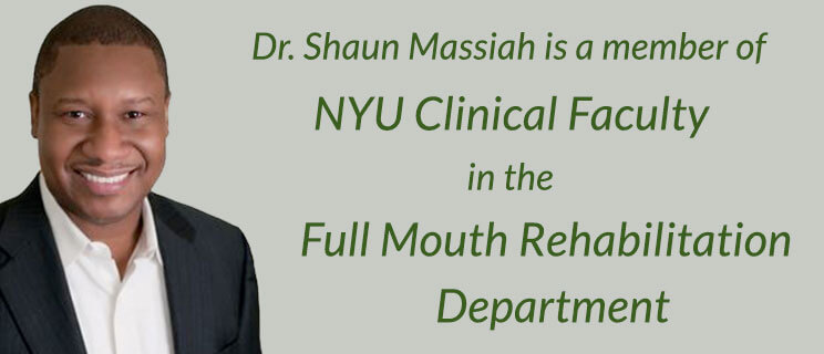 Dr. Messiah with words indicating he's a member of NYU Clinical Faculty